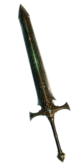 Lunarite Greatsword, an item in Vireldan Idle