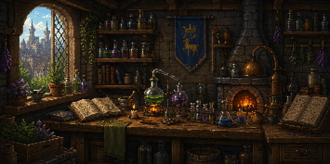 Alchemy in Vireldan Idle