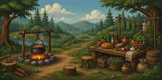 Cooking in Vireldan Idle