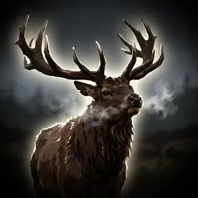 Dire Elk, a brute of Vireldan