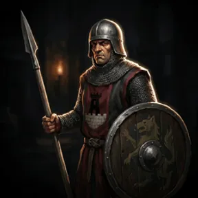 Marked Guard, a soldier of Vireldan