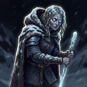 Hoarwind, the Pass-Warden, a caster of Vireldan