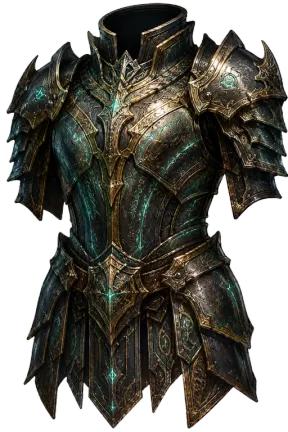 Masterwork Solarite Plate, an item in Vireldan Idle