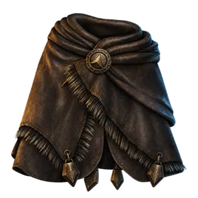 Sentinel’s Bristled Leather Cloak, an item in Vireldan Idle