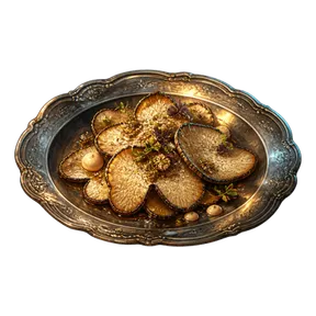 Masterwork Seared Crown Truffle, an item in Vireldan Idle