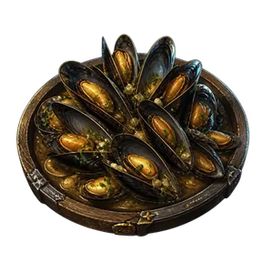 Steamed Mussels, an item in Vireldan Idle