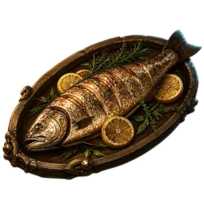 Grilled Silver Trout, an item in Vireldan Idle