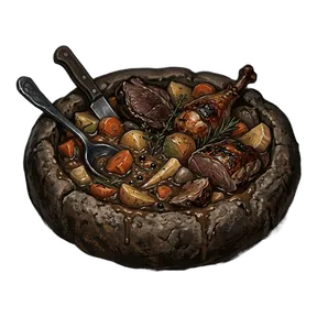 Trencher Feast, an item in Vireldan Idle