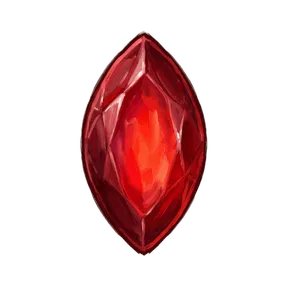 Courtier Cut Ruby, an item in Vireldan Idle