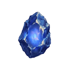 Rough Sapphire, an item in Vireldan Idle