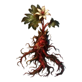 Bloodroot, an item in Vireldan Idle