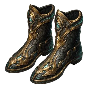 Drakehide Boots, an item in Vireldan Idle