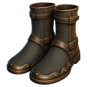 Masterwork Iron Chain Boots, an item in Vireldan Idle
