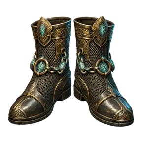 Masterwork Solarite Chain Boots, an item in Vireldan Idle