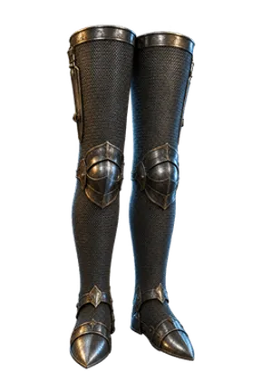 Steel Chain Greaves, an item in Vireldan Idle
