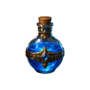 Potent Mana Potion, an item in Vireldan Idle
