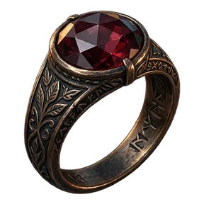 Bronze Ring of the Ritualist Cut, an item in Vireldan Idle