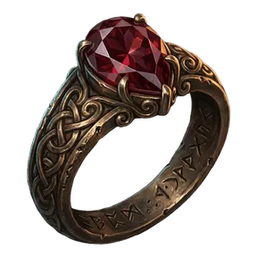 Bronze Ring of the Courtier Cut, an item in Vireldan Idle