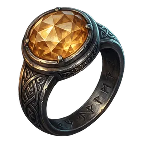 Silver Ring of the Ritualist Cut, an item in Vireldan Idle