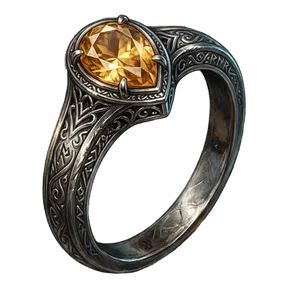 Silver Ring of the Courtier Cut, an item in Vireldan Idle