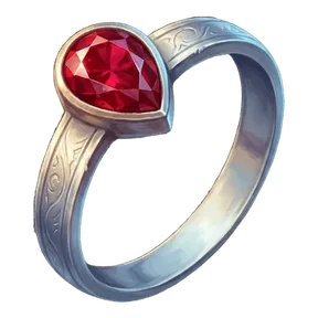 Truesilver Ring of the Courtier Cut, an item in Vireldan Idle