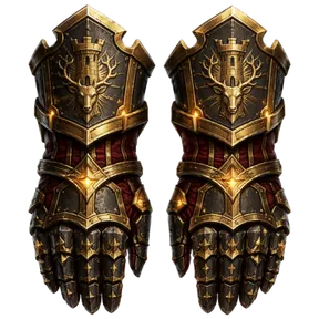 Crownwarden Gauntlets, an item in Vireldan Idle