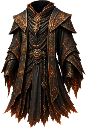 Emberweave Robes, an item in Vireldan Idle