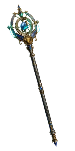 Lyceum Greatstaff, an item in Vireldan Idle