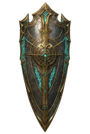 Masterwork Solarite Shield, an item in Vireldan Idle