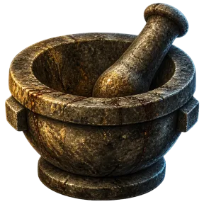 Mortar and Pestle, an item in Vireldan Idle