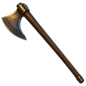 Steel Axe, an item in Vireldan Idle
