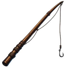 Heartwood Fishing Rod, an item in Vireldan Idle