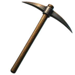 Iron Pickaxe, an item in Vireldan Idle