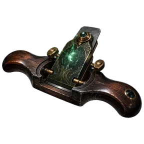 Lunarite Spokeshave, an item in Vireldan Idle