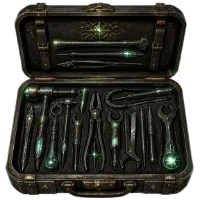 Solarite Masterwork Toolset, an item in Vireldan Idle