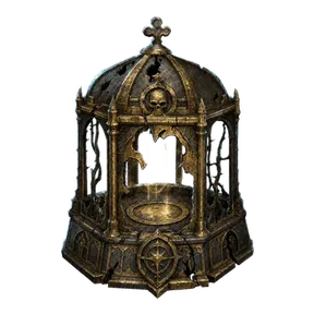 Desecrated Reliquary, an item in Vireldan Idle