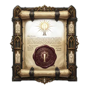 Cathedral Writ: Second Rite Slot, an item in Vireldan Idle