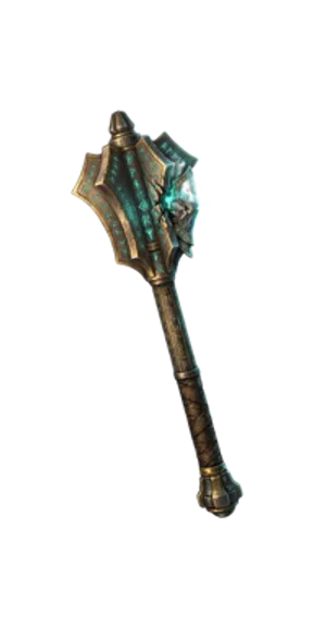 Solarite Mace, an item in Vireldan Idle