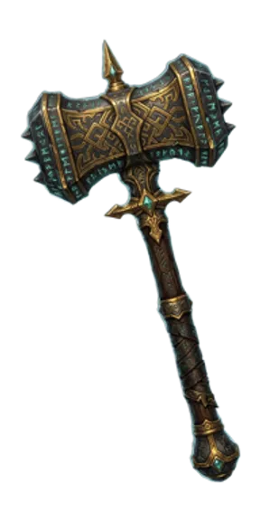 Solarite Maul, an item in Vireldan Idle