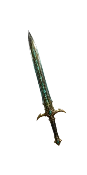 Solarite Sword, an item in Vireldan Idle