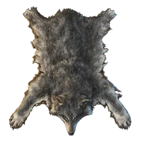 Wolf Hide, an item in Vireldan Idle