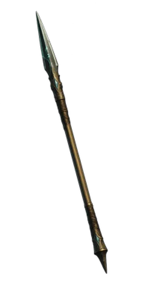 Solarite Spear, an item in Vireldan Idle