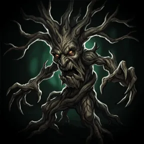Animated Root, a husk of Vireldan